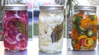 Pickled Onions and Peppers | food preservation