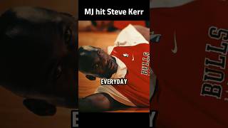 The moment Steve Kerr earned Michael Jordan's respect