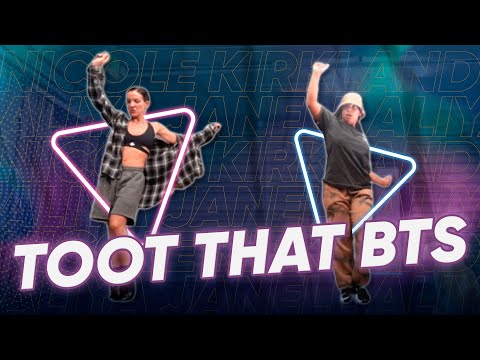 Watch @Nicole Kirkland and I choreograph our newest combo to TOOT THAT | Queensnlettos