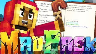WE COMPLETED HOW MANY QUESTS!? *HARDEST MODPACK IN ALL OF MINECRAFT* - MADPACK #3