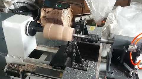 Máy tiện gỗ CNC CW-1020 I Máy tiện gỗ tự động #semac