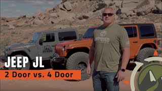 2 Door vs 4 Door Jeep JL Comparison