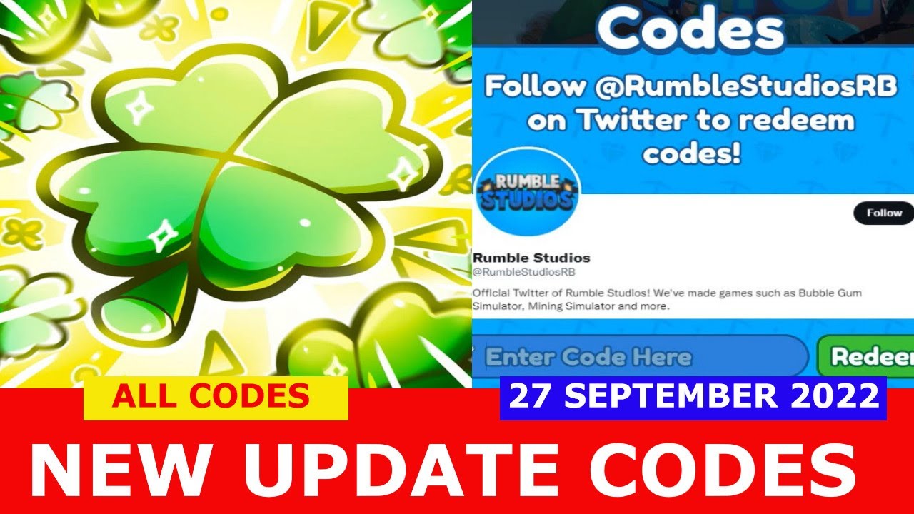 Bubble Gum Simulator codes in Roblox: Free Luck and Speed (June 2022)