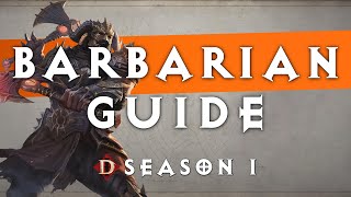 Barbarian Guide - Diablo Immortal Season 1