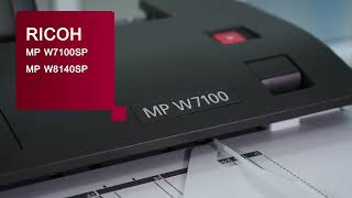 RICOH MP W7100SP W8140SP. Печать и сканирование