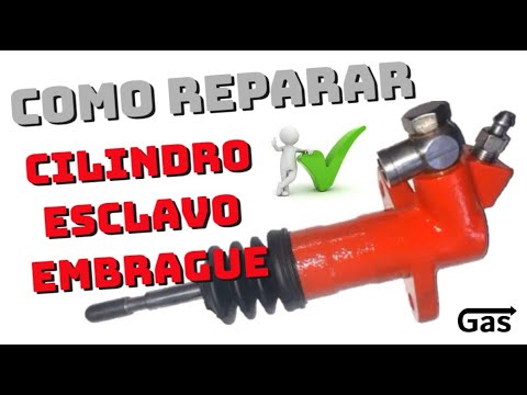 ✅ REPARAR CILINDRO ESCLAVO / receptor de embrague (clutch) 🛠️.