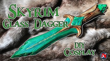 Skyrim Glass Dagger: Cosplay Timelaspe