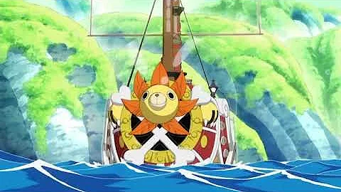 One Piece Moments Straw Hats Set Sail To New World