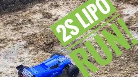 Redcat Piranha TR10 2S lipo run!