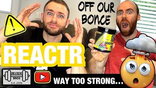 OFF OUR FREAKIN FACES! ? REACTR PRE WORKOUT REVIEW | REPP SPORTS