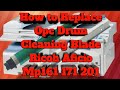 How to Replace Opc Drum Cleaning Blade Ricoh Aficio Mp161 171 201