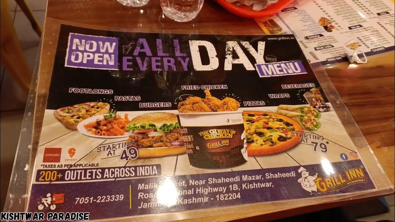Newly opened Grill Inn inaugurated in kishtwar. YouTube