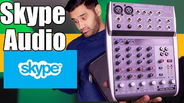 how to record skype with audio mixer