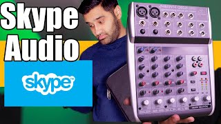 how to record skype with audio mixer