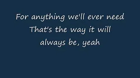 Steve Tirado - I'll Be There For You (With Lyrics)