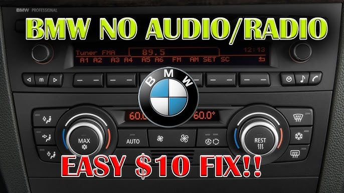 Fixing the radio in my BMW e46 