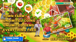FARM TOWN MOD APK UNLIMITED GEMS COINS EVERYTHING FREE screenshot 2