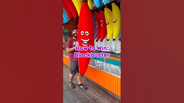 How to win Blockbuster! #carnivalgames #howtowin #blockbuster #shorts