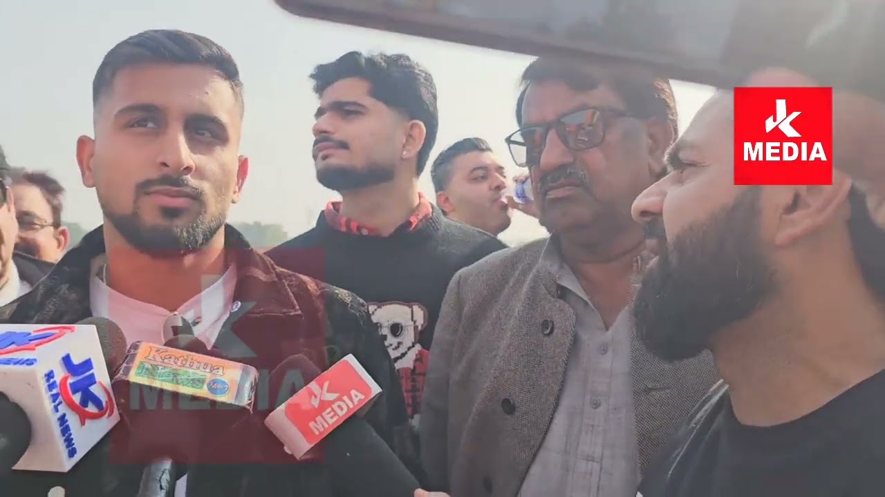 #Kathua #Exclusive Indian Cricketer Umran Malik पहुंचे जिला स्पोर्ट्स स्टेडियम कठुआ में...