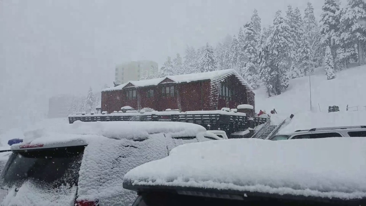 Tahoe snow feb. 2017 - YouTube