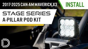 Light Up the Trails with the New A-Pillar Upgrade for Your Maverick X3! | Diode Dynamics