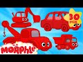 Vehicle Cartoons For Kids With Morphle!