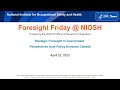 Strategic Foresight in Government: Policy Horizons Canada