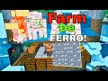 ✔️ A MELHOR FARM DE FERRO para BEDROCK EDITION - FÁCIL E EFICIENTE -2026 TUTORIAL MINECRAFT-1.26