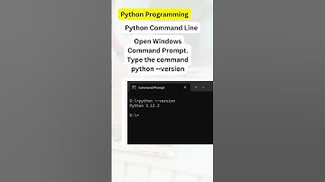 Python Command Line