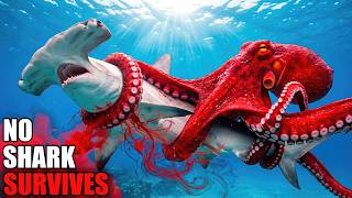 Giant Octopus: The Ocean's Most Ancient Lone Predator. Why Does It Terrify Every Shark