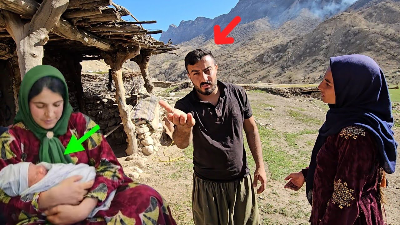 Asghar is worried about the cobra:😱 The cobra is in danger and about to give birth.