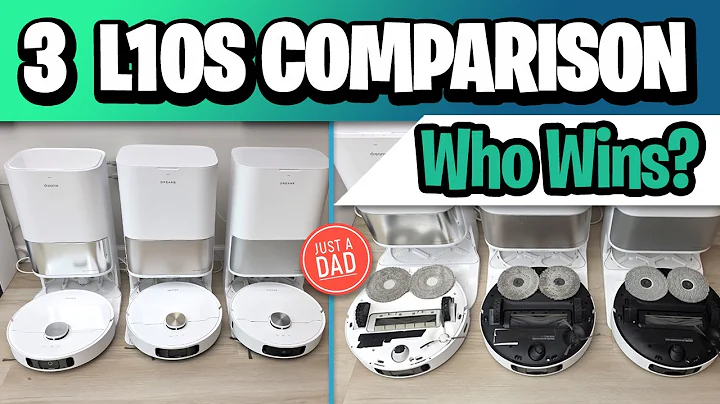 3 DREAME L10S Comparison Ultra vs Pro Heat vs Gen 2 Robot Vacuum and Mop  WHO WINS BEST ROBOT?