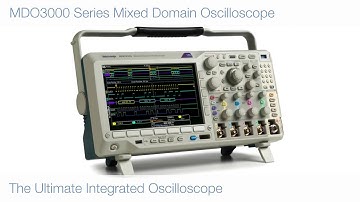 Tektronix MDO3000 Integrated Protocol Analyzer I Mixed Domain Analysis