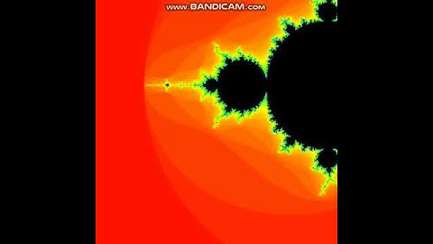 C++/SFML Mandelbrot zoom