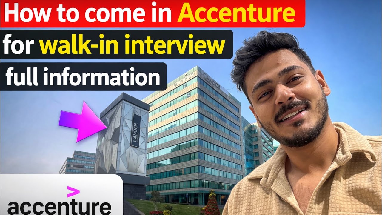 How to come for walk-in interview in Accenture 2026 | Accenture walk-in interview process 