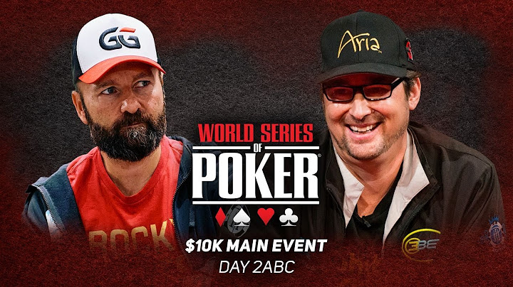 WSOP Main Event | Day 2ABC with Daniel Negreanu & Phil Hellmuth!