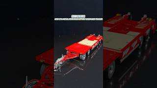 Check out this pristine 1/14 Lesu Metal Hydraulic Lifting Tailboard Trailer!  #rc #machine #metal