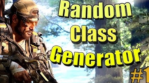 Random Class Generator #2