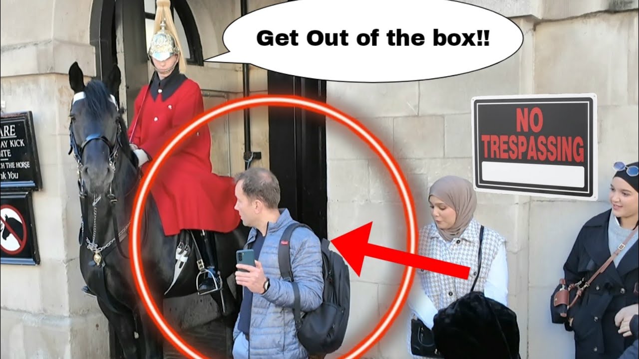 «НАЗАД!» Он шагнул в ложу и тут же получил выговор от королевской гвардии!