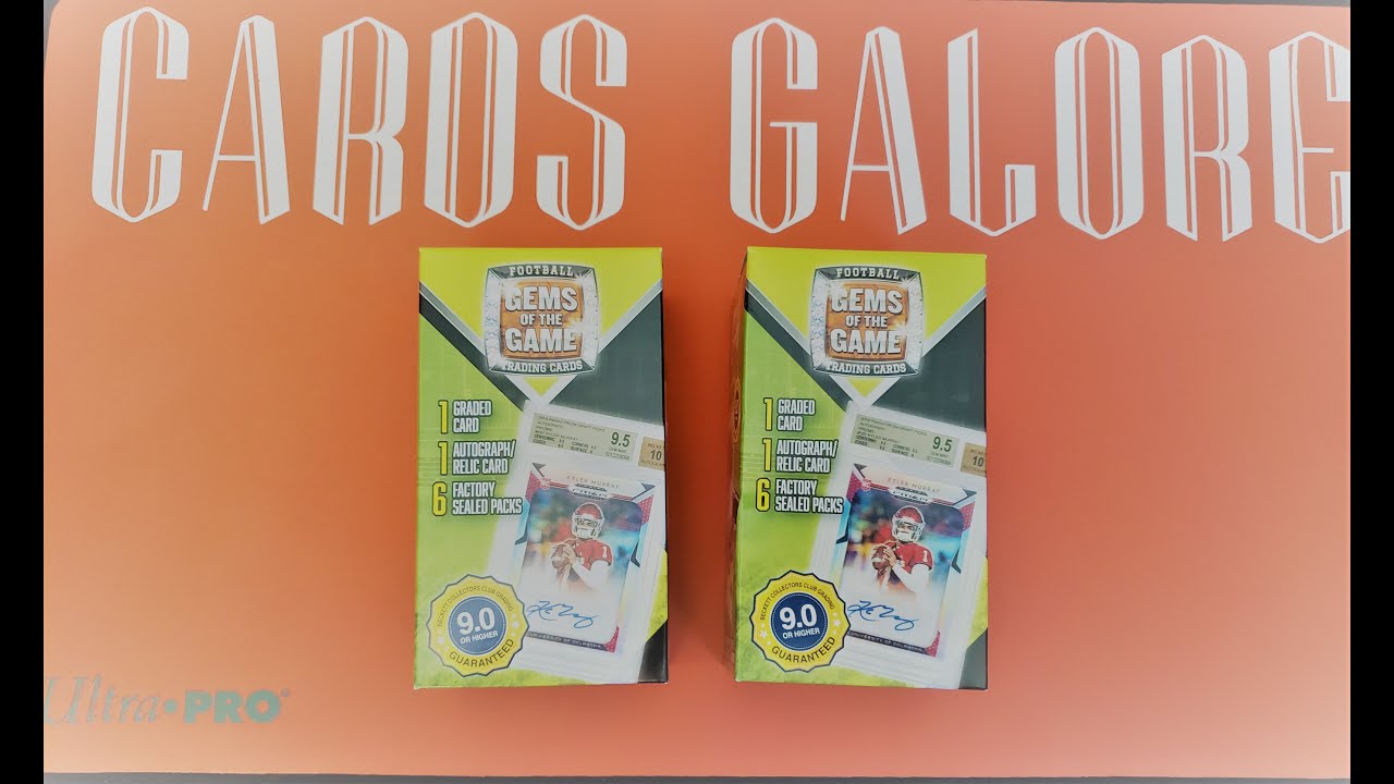 Walmart NFL Gems of the Game Mystery Box Review!!