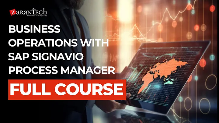 Business Operations with SAP Signavio Process Manager Full Course | ZaranTech