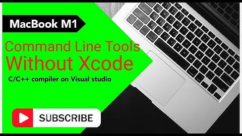 Install Command Line Tools without Xcode on MacOS | Command Line Tools on MacOS M1 | MacBook Air M1