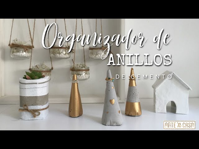 DIY Organizador de anillos paso a paso, Artencasa