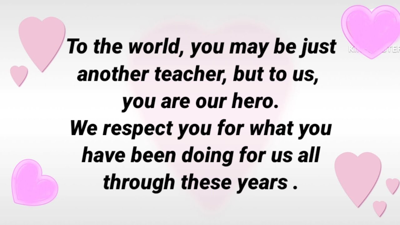 World teachers day speech/ essay | Teachers day