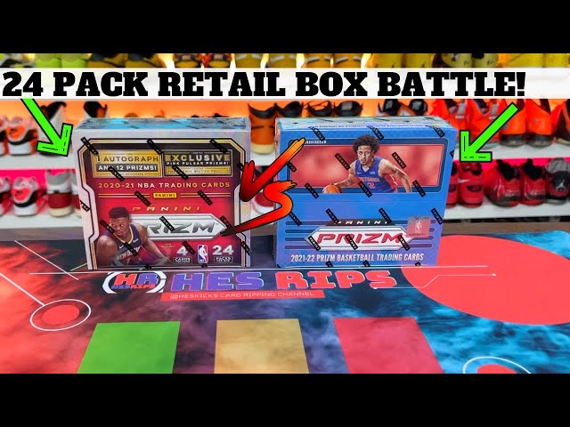 2021/22 Panini Prizm Basketball Retail 24-Pack Box Battle! - YouTube