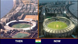 Indian Stadiums Then & Now 🇮🇳