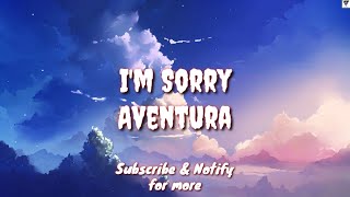I'm Sorry(Lyric) - Aventura