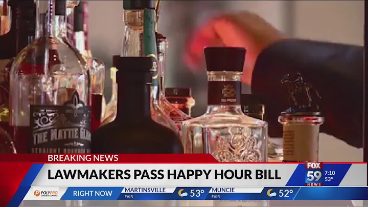 Indiana State Senate passes bill legalizing happy hour, carryout alcoholic drinks