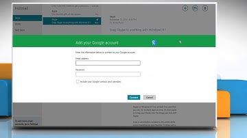 Set up Email in the Mail App on Windows® 8