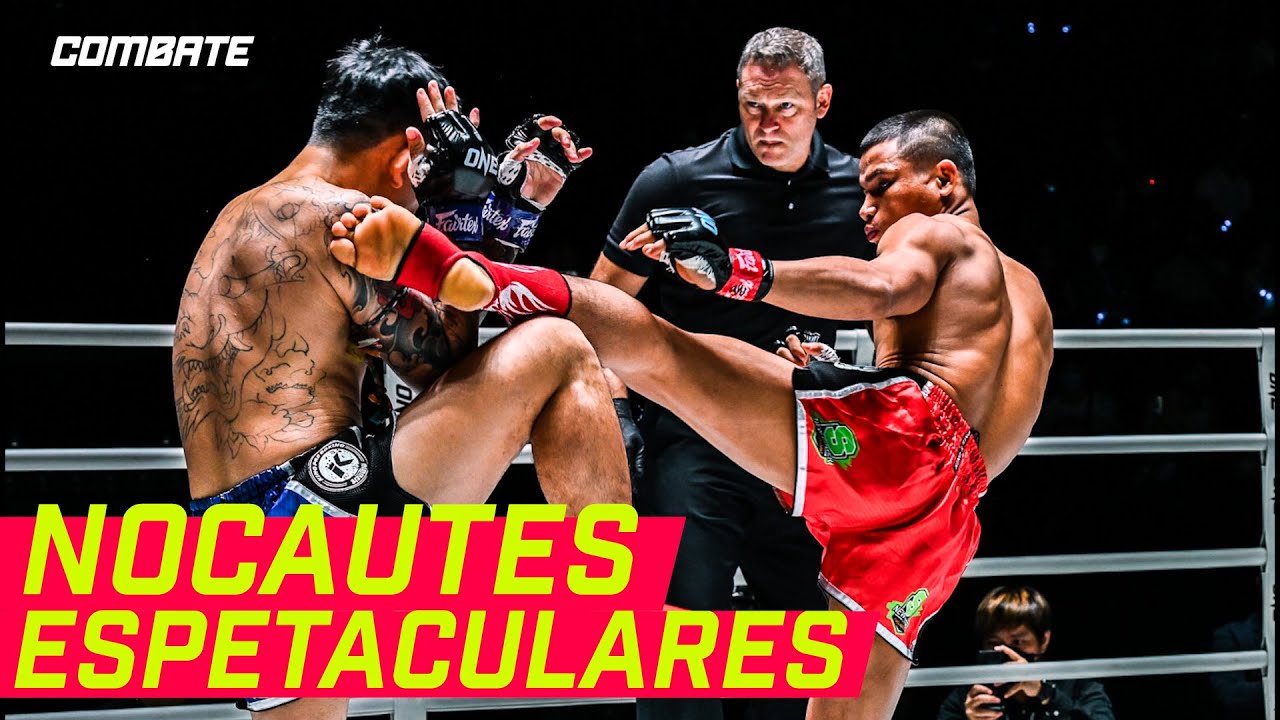 ONE FRIDAY FIGHTS 37 TEM COMO DESTAQUES NOCAUTES PLÁSTICOS | MELHORES MOMENTOS | Combate.globo